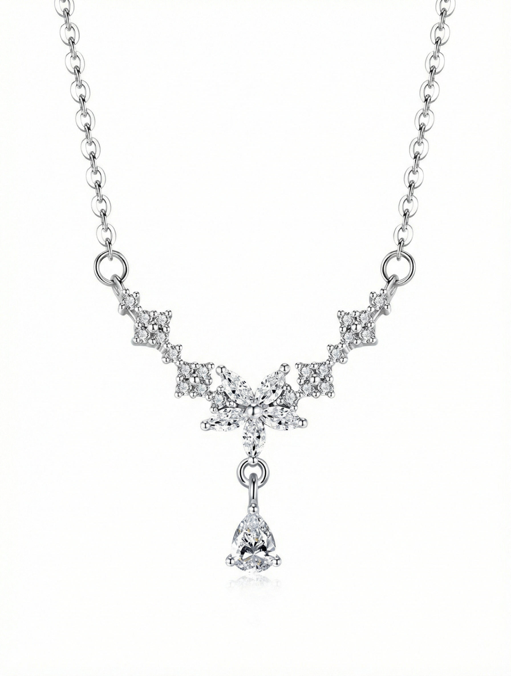 Charis Kalliste Sakura Dewdrop Necklace
