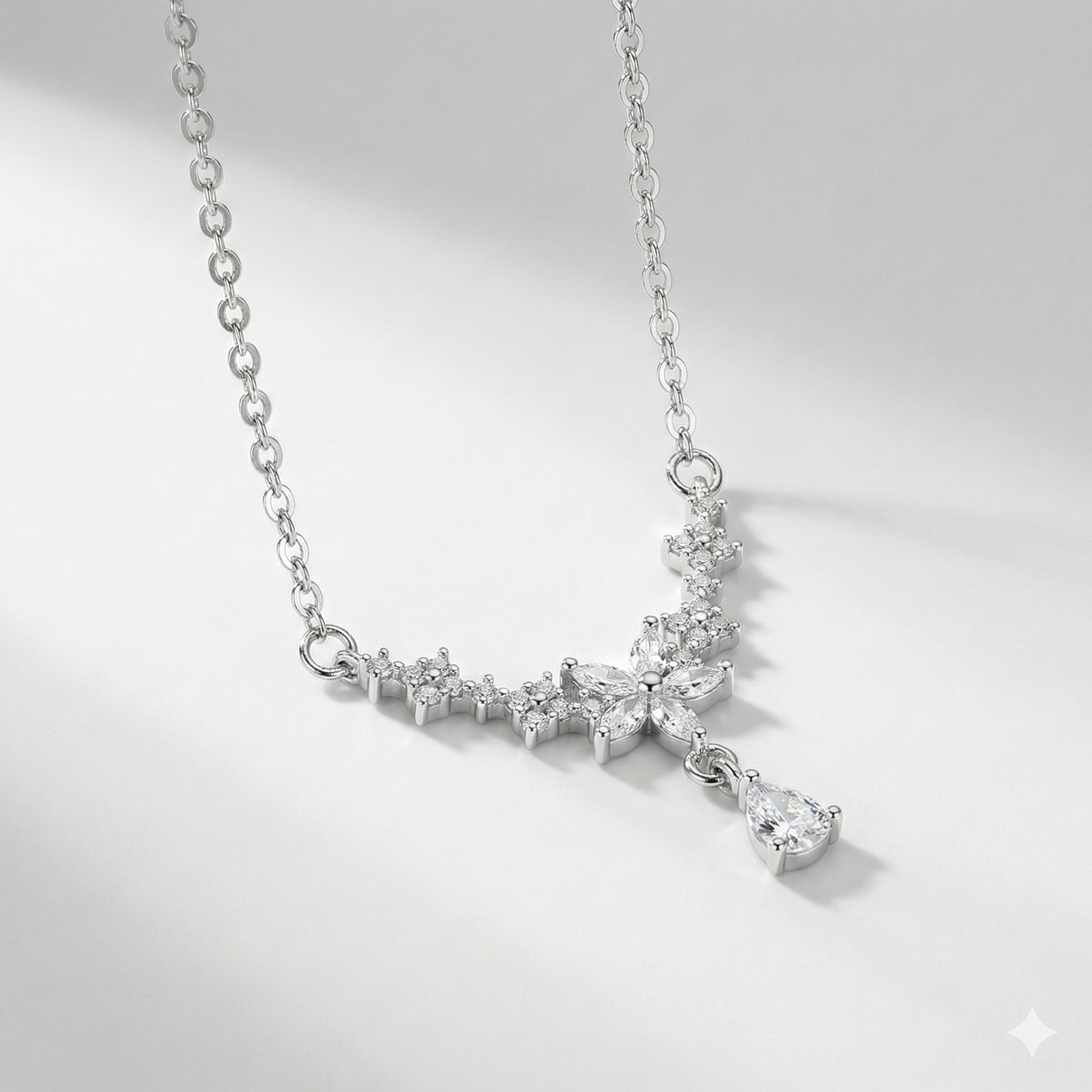 Charis Kalliste Sakura Dewdrop Necklace